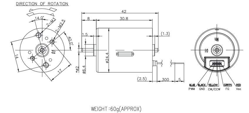 Brushless DC Motor Specification