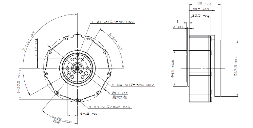 DC Servomotor Specification