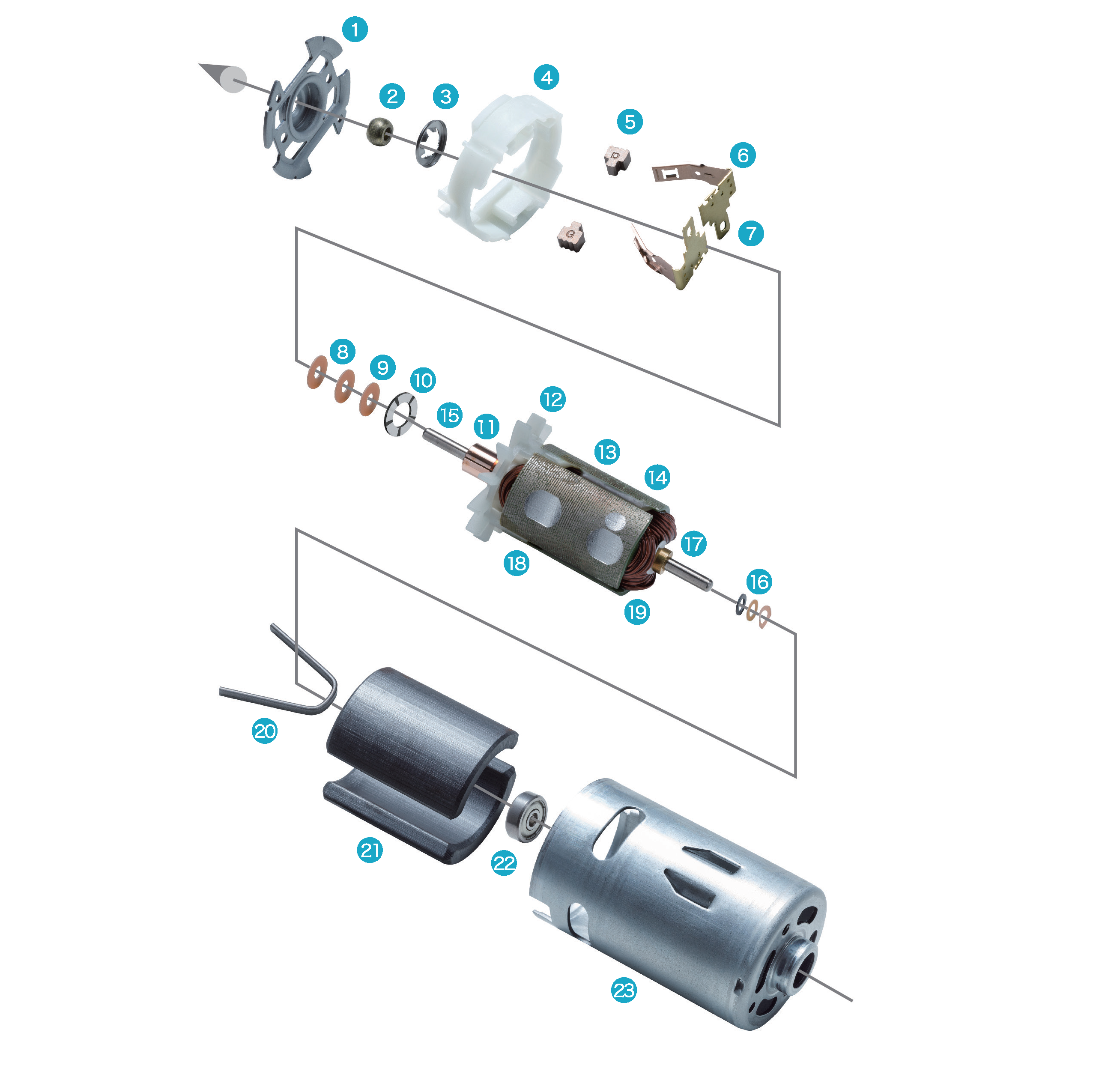 Brush DC Motor